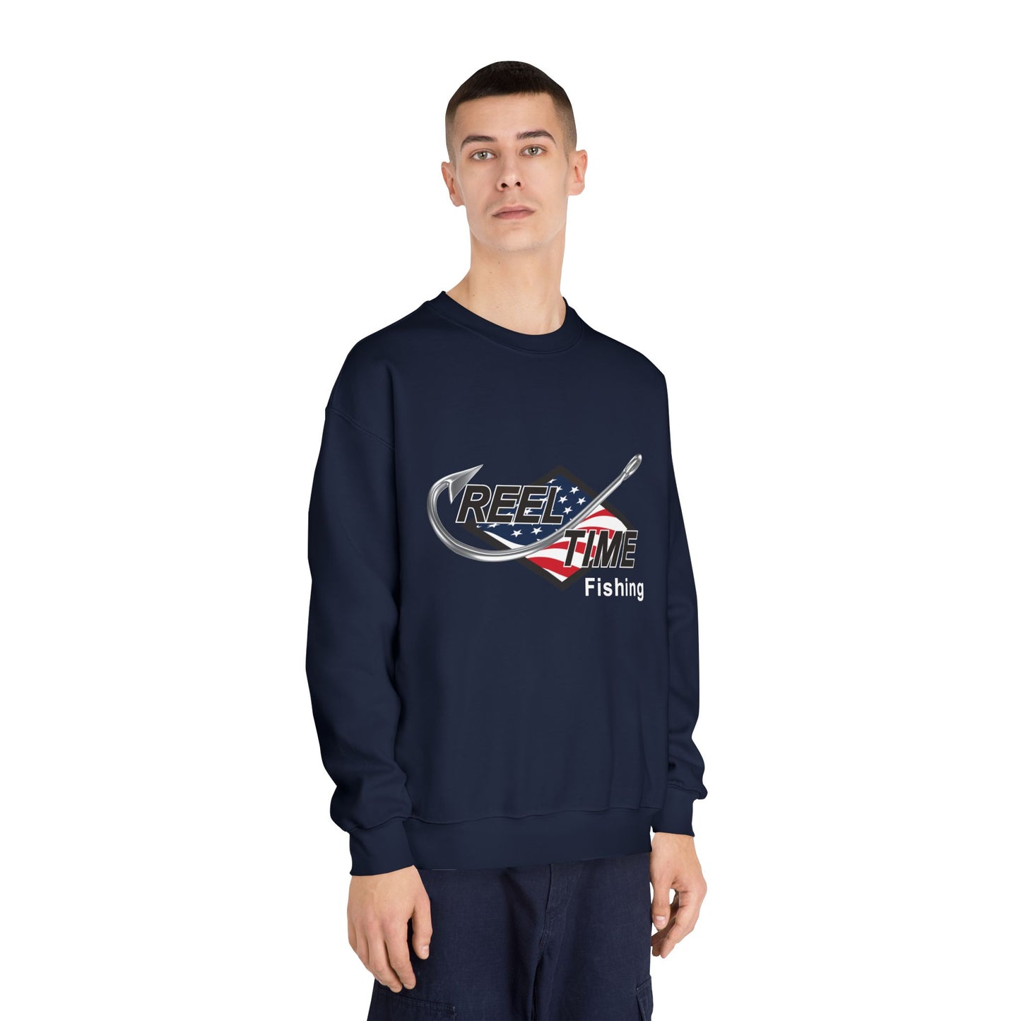 Heavy Reel Time Fishing Crewneck Sweatshirt