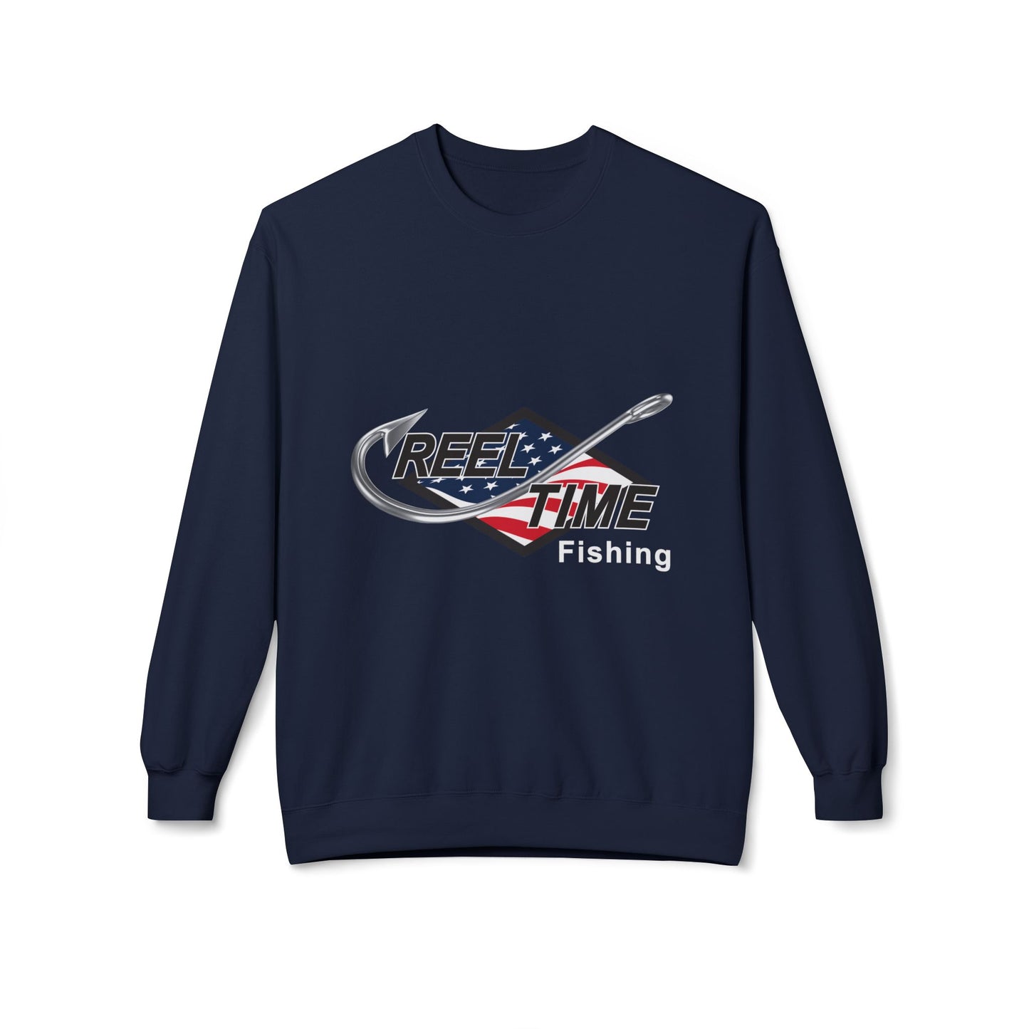 Mid-Weight Reel Time Fishing Crewneck Sweatshirt