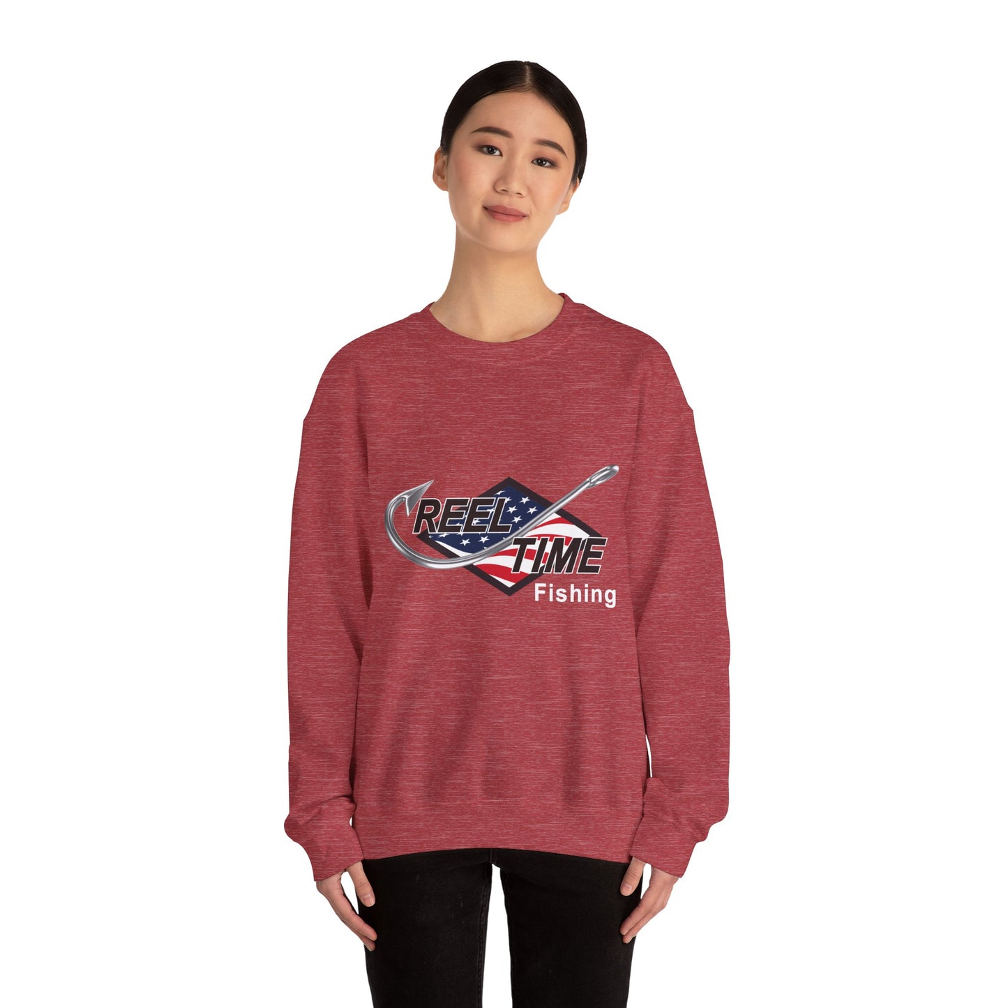 Light-Mid Weight Reel Time Fishing Sweatshirt