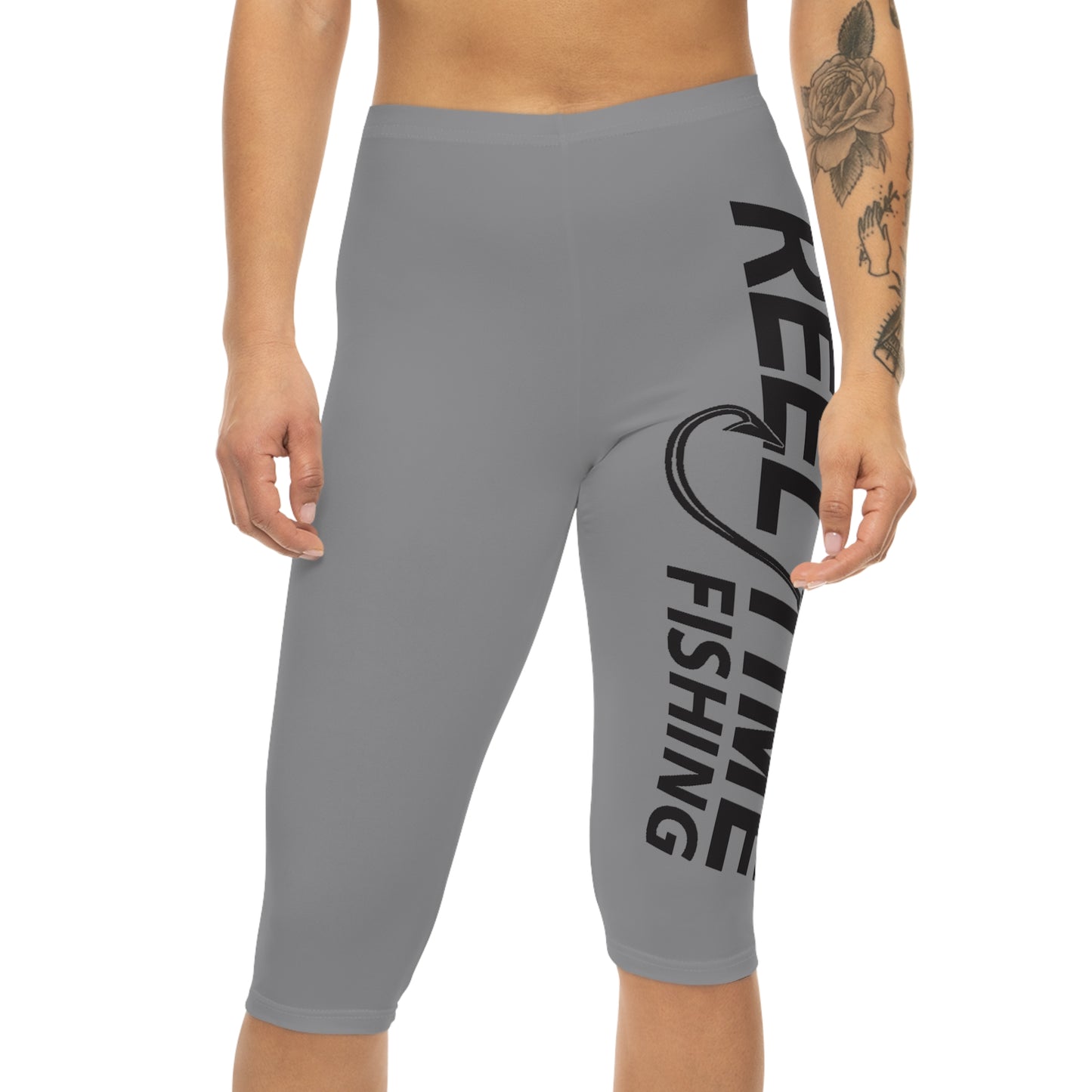 Reel Time Fishing Women's Capri Leggings