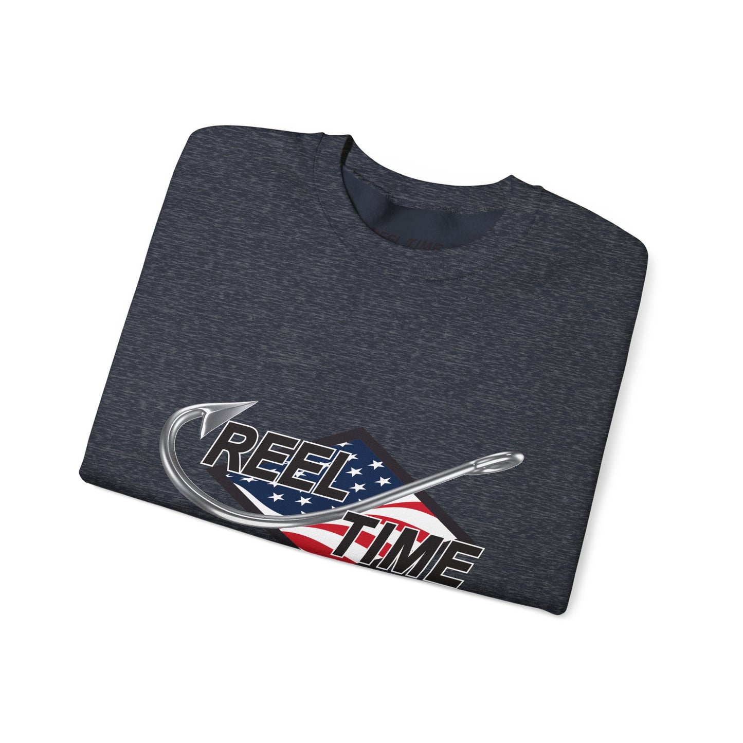 Light-Mid Weight Reel Time Fishing Sweatshirt
