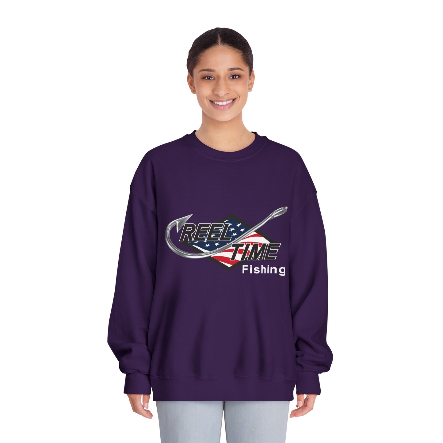Heavy Reel Time Fishing Crewneck Sweatshirt