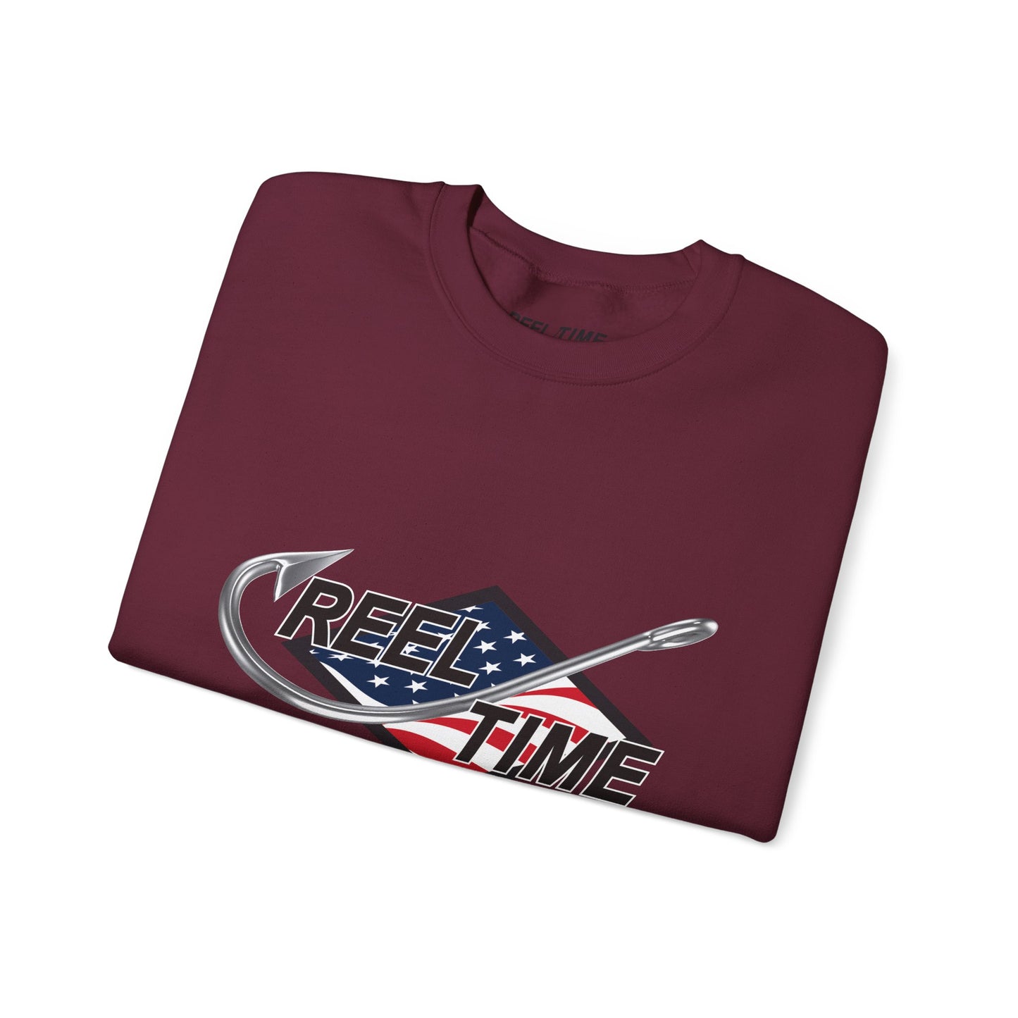 Light-Mid Weight Reel Time Fishing Sweatshirt