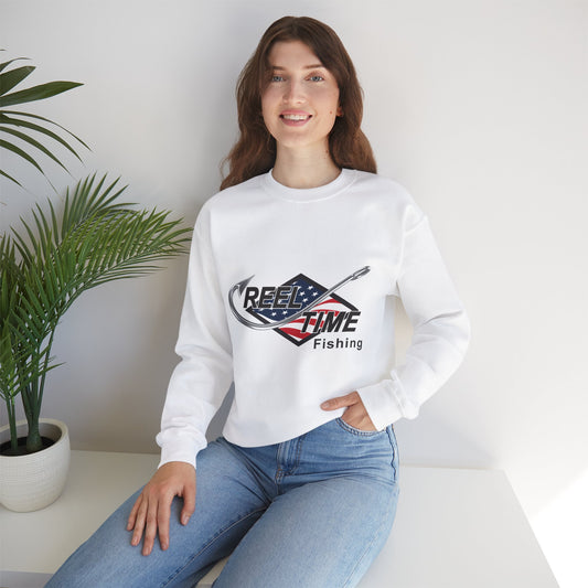 Light-Mid Weight Reel Time Fishing Sweatshirt