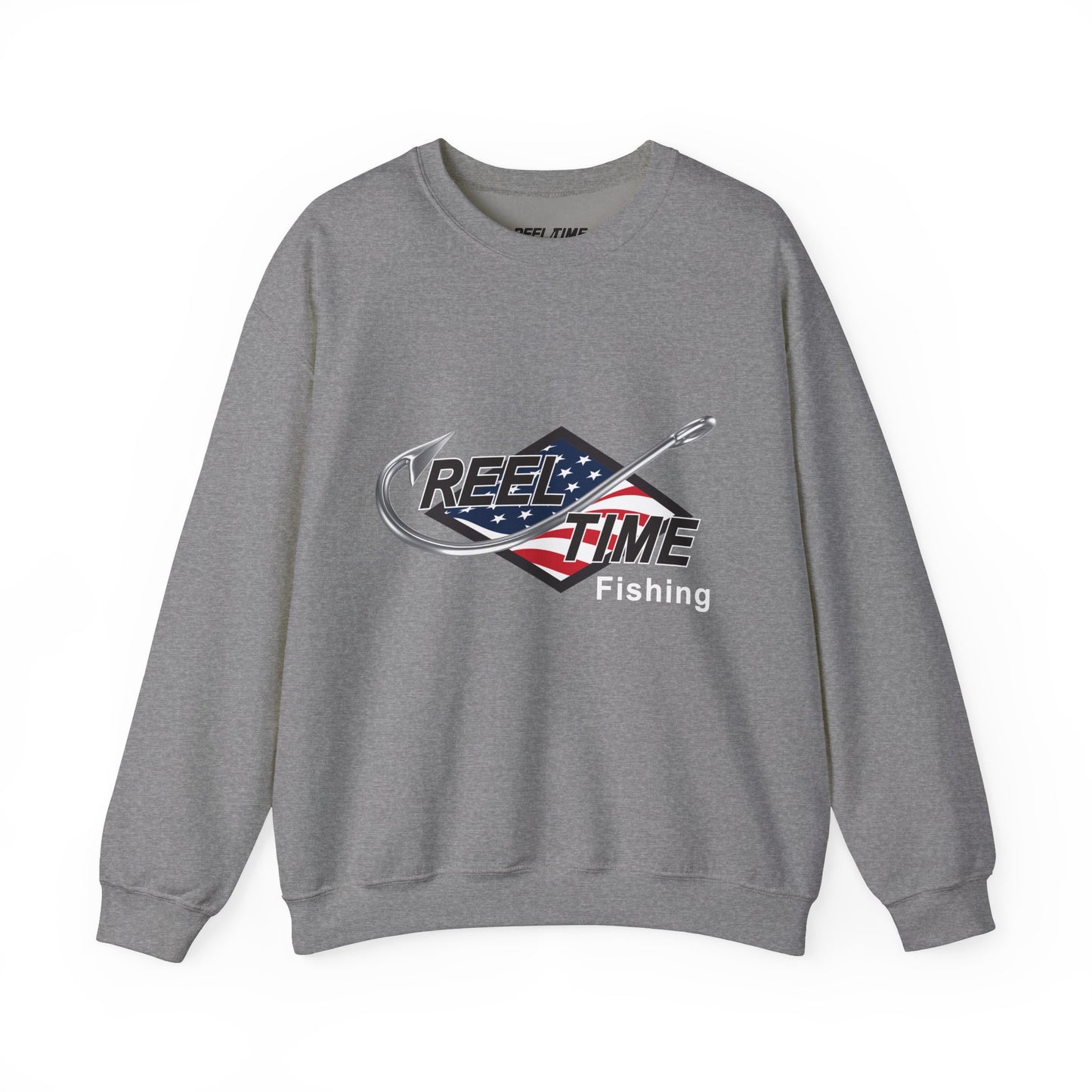 Light-Mid Weight Reel Time Fishing Sweatshirt