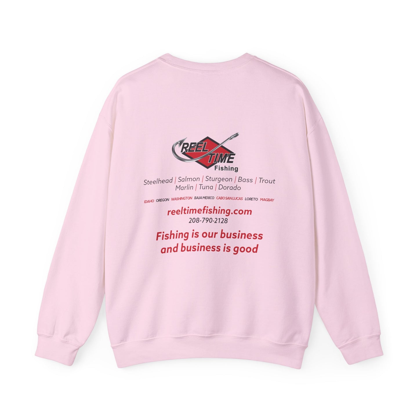 Light-Mid Weight Reel Time Fishing Sweatshirt