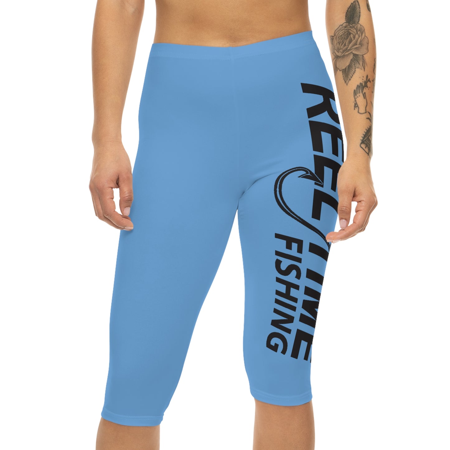 Reel Time Fishing Women's Capri Leggings