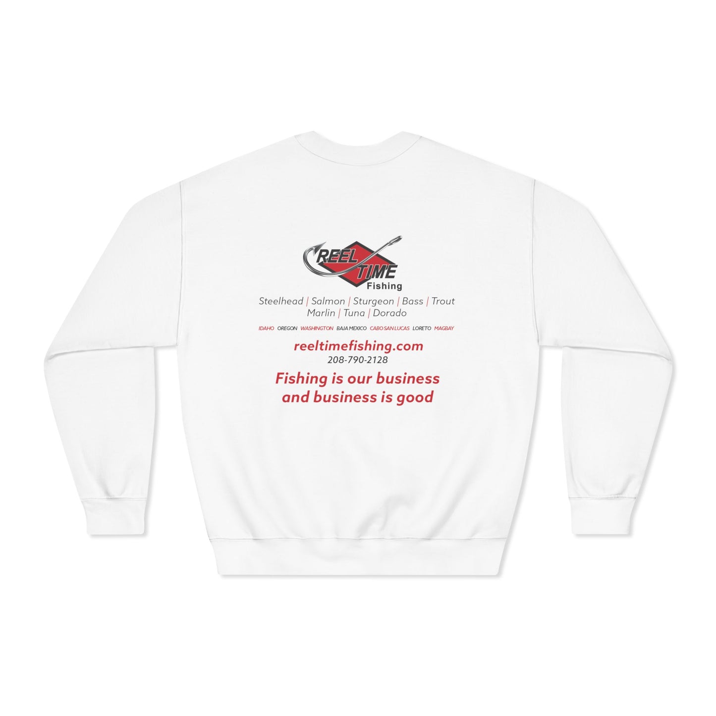 Heavy Reel Time Fishing Crewneck Sweatshirt
