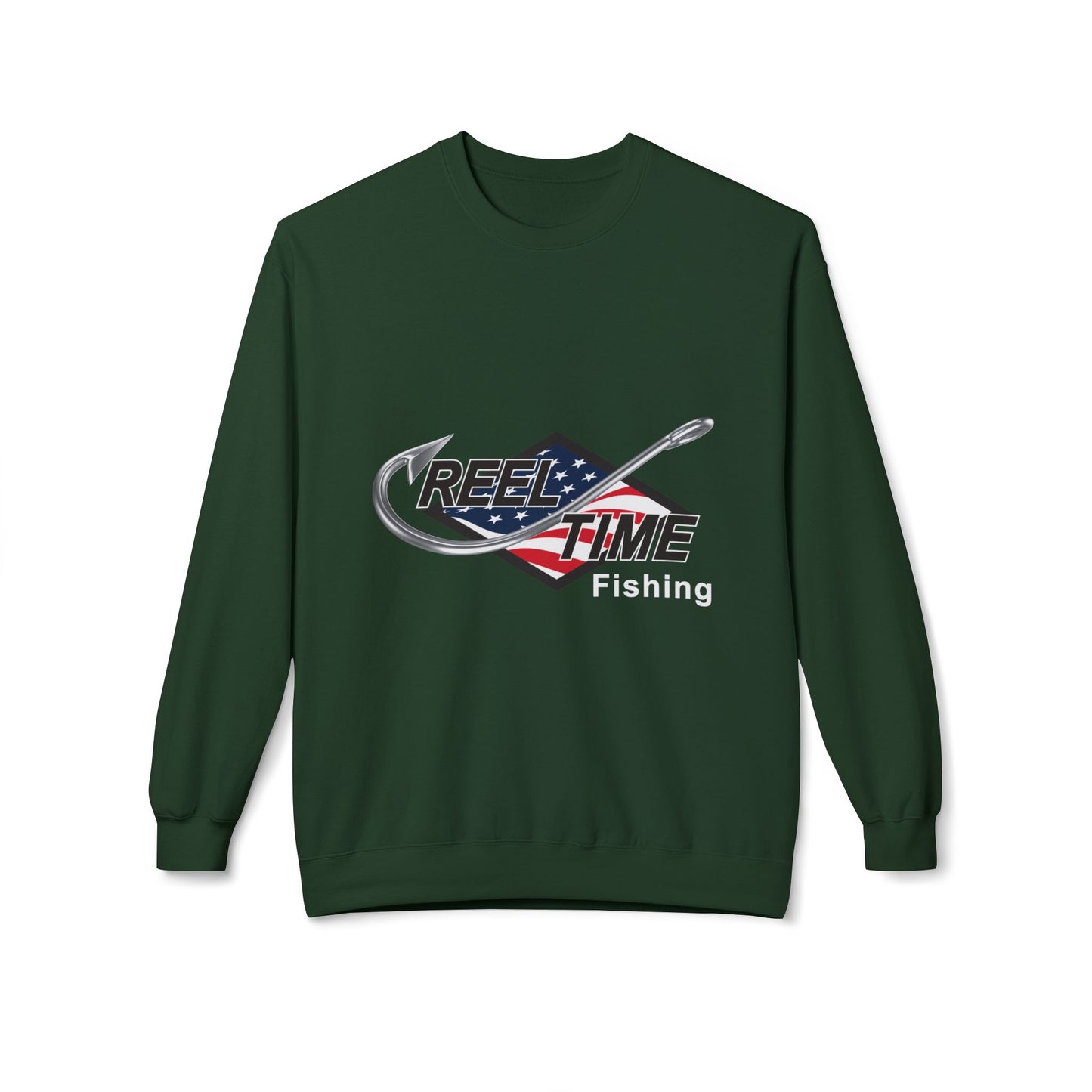 Mid-Weight Reel Time Fishing Crewneck Sweatshirt