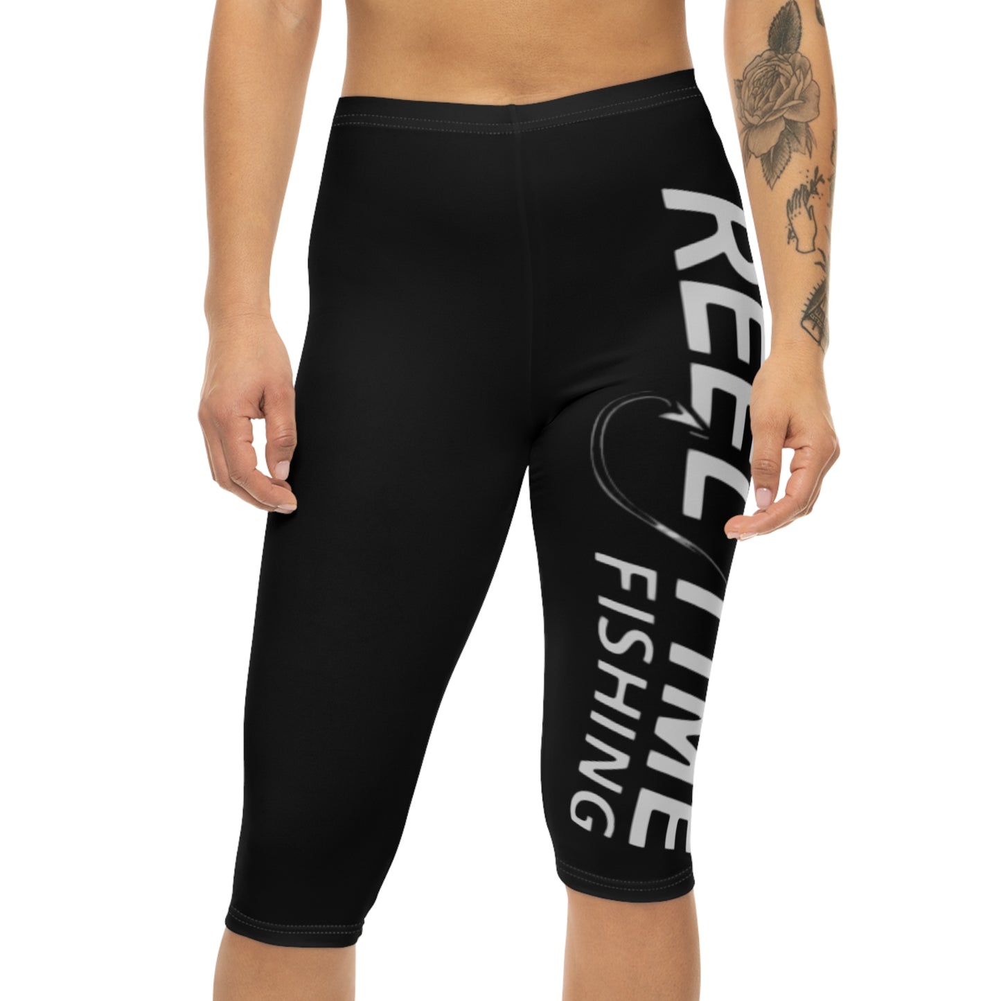 Reel Time Fishing Women's Capri Leggings