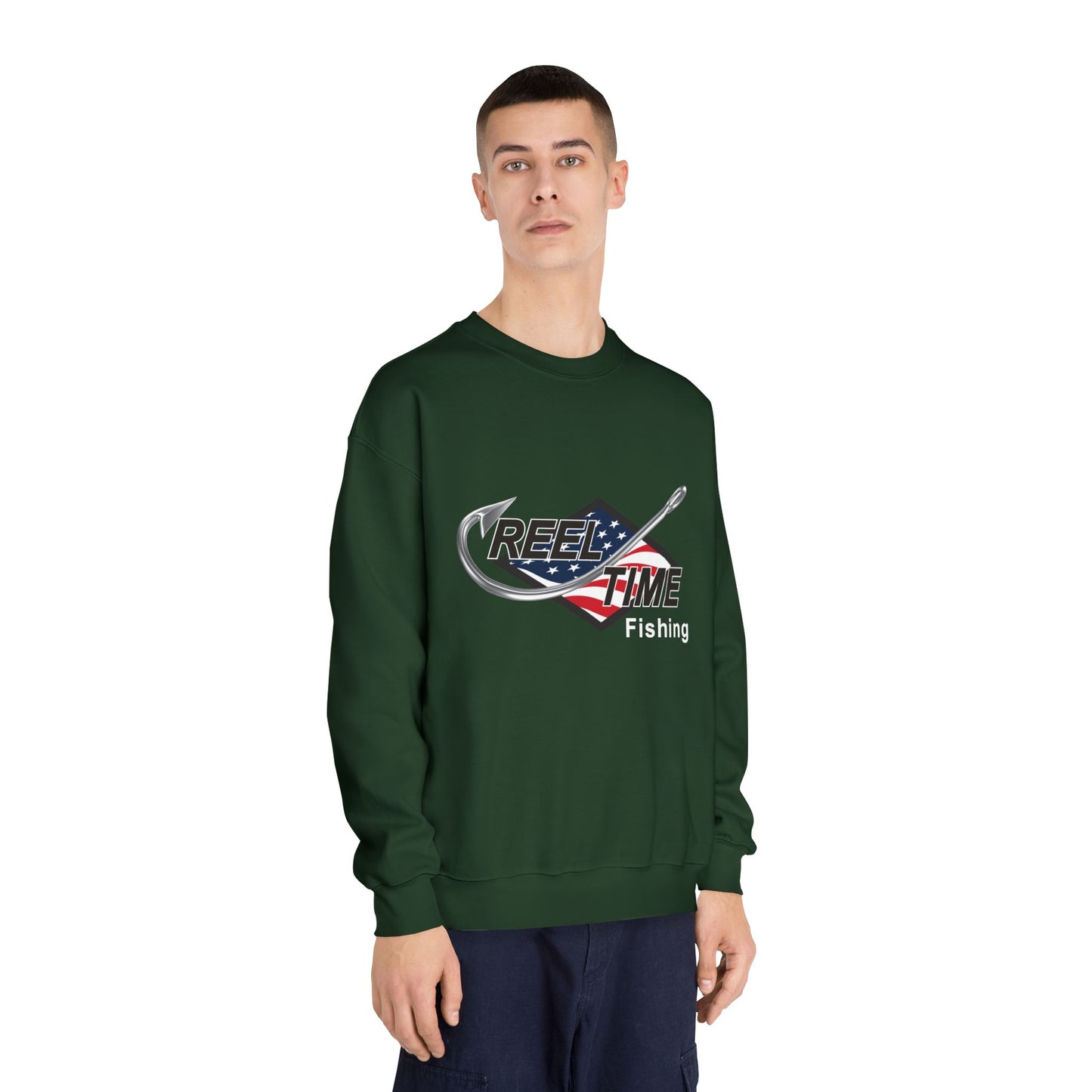 Heavy Reel Time Fishing Crewneck Sweatshirt