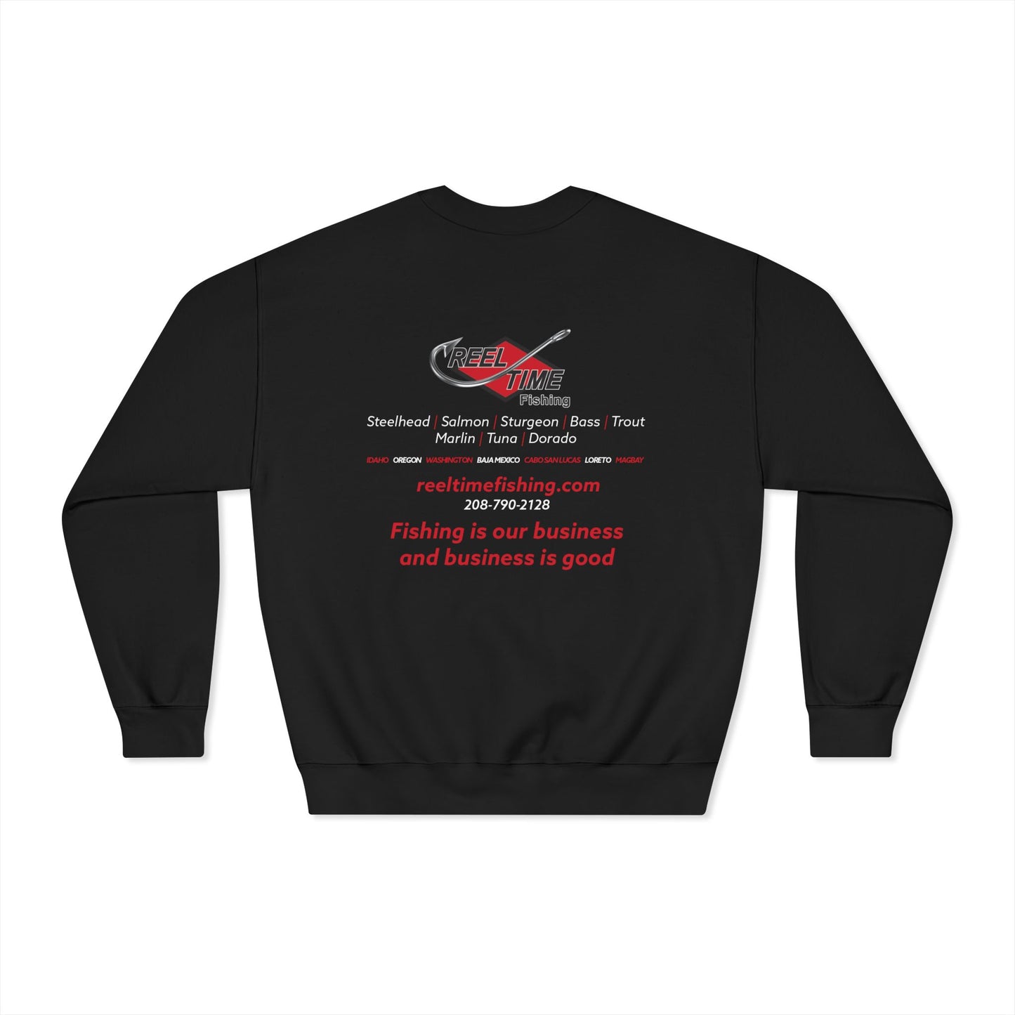 Heavy Reel Time Fishing Crewneck Sweatshirt