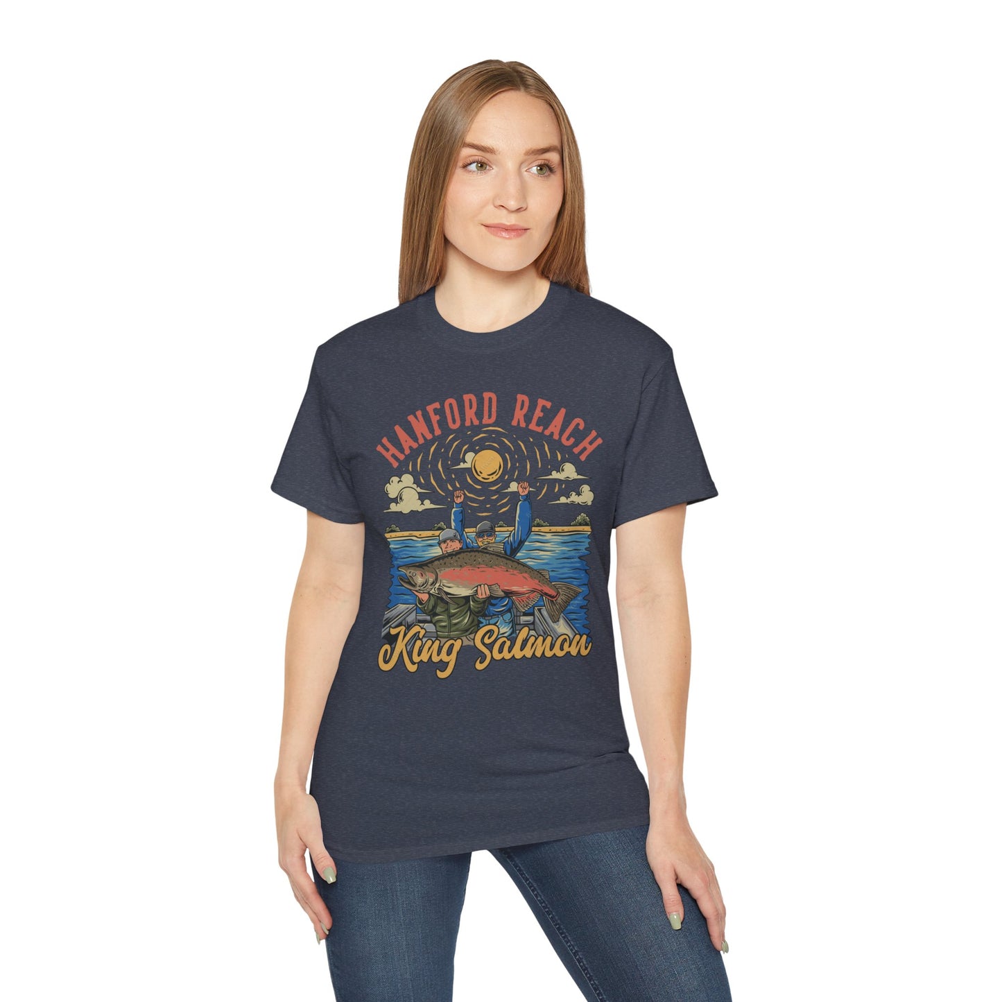 Gabe Hanford Salmon Fishing Tee