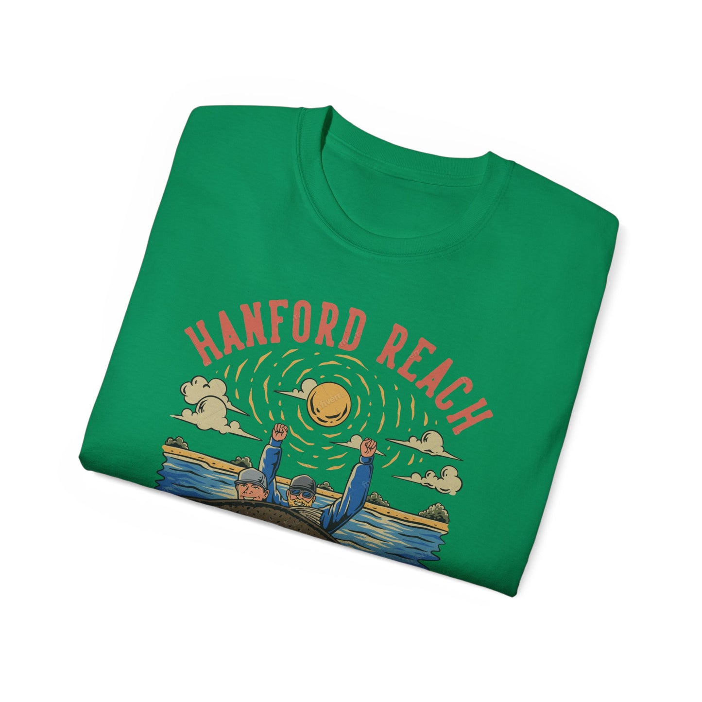 Gabe Hanford Salmon Fishing Tee