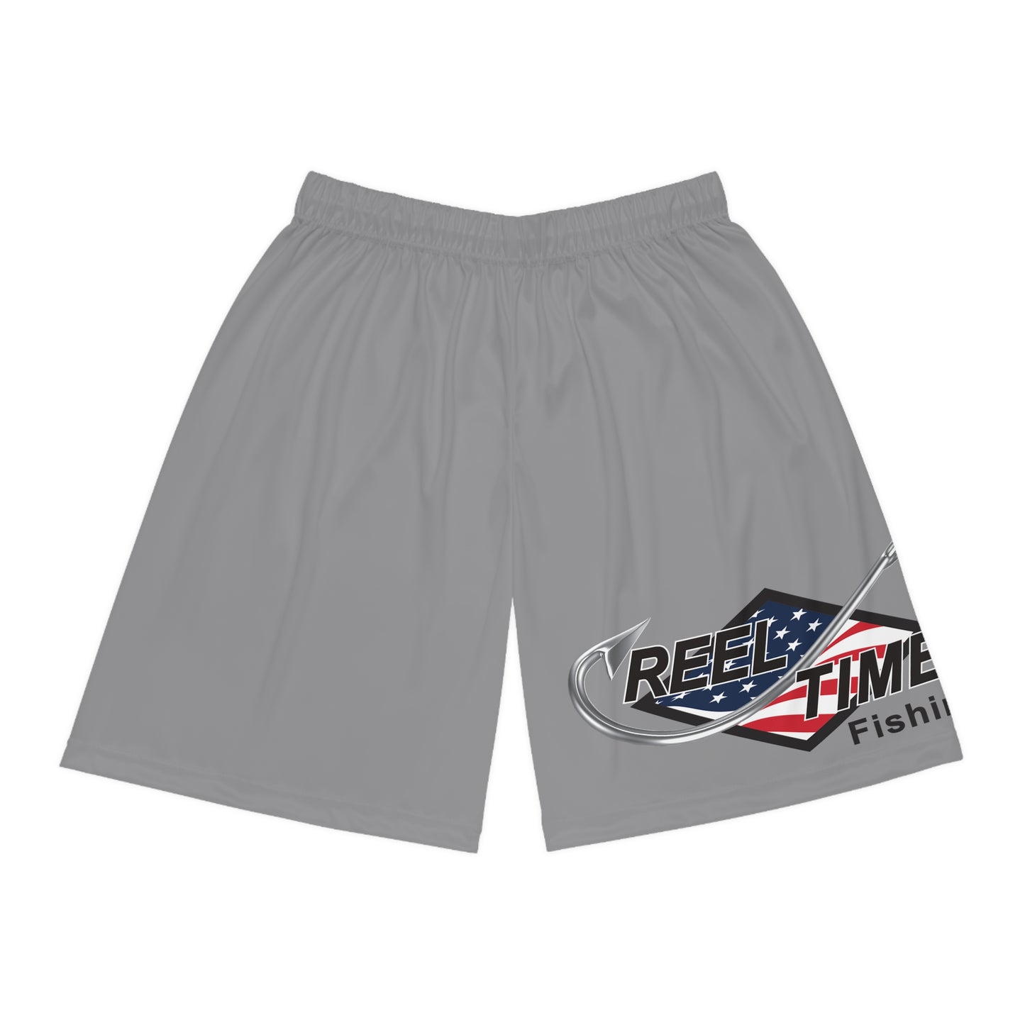 Reel Time Fishing Basketball Shorts