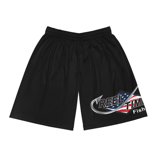 Reel Time Fishing Basketball Shorts