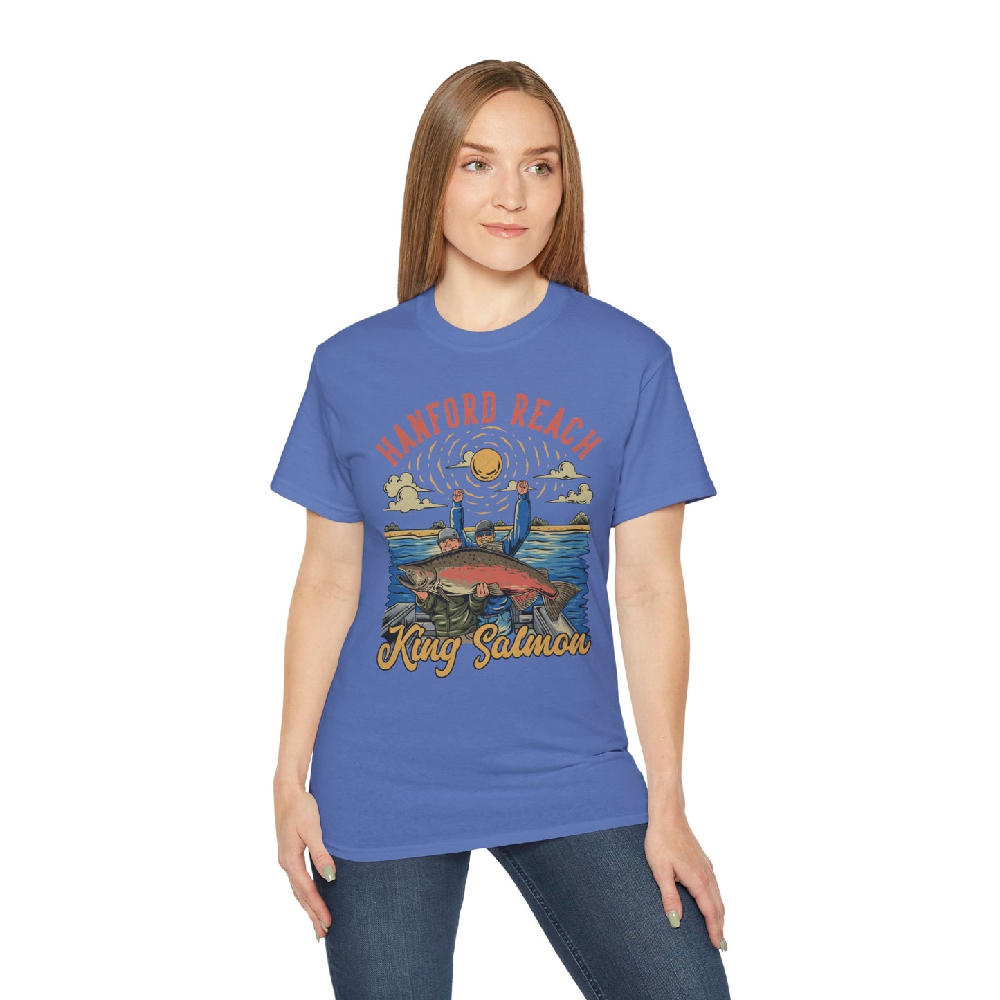 Gabe Hanford Salmon Fishing Tee