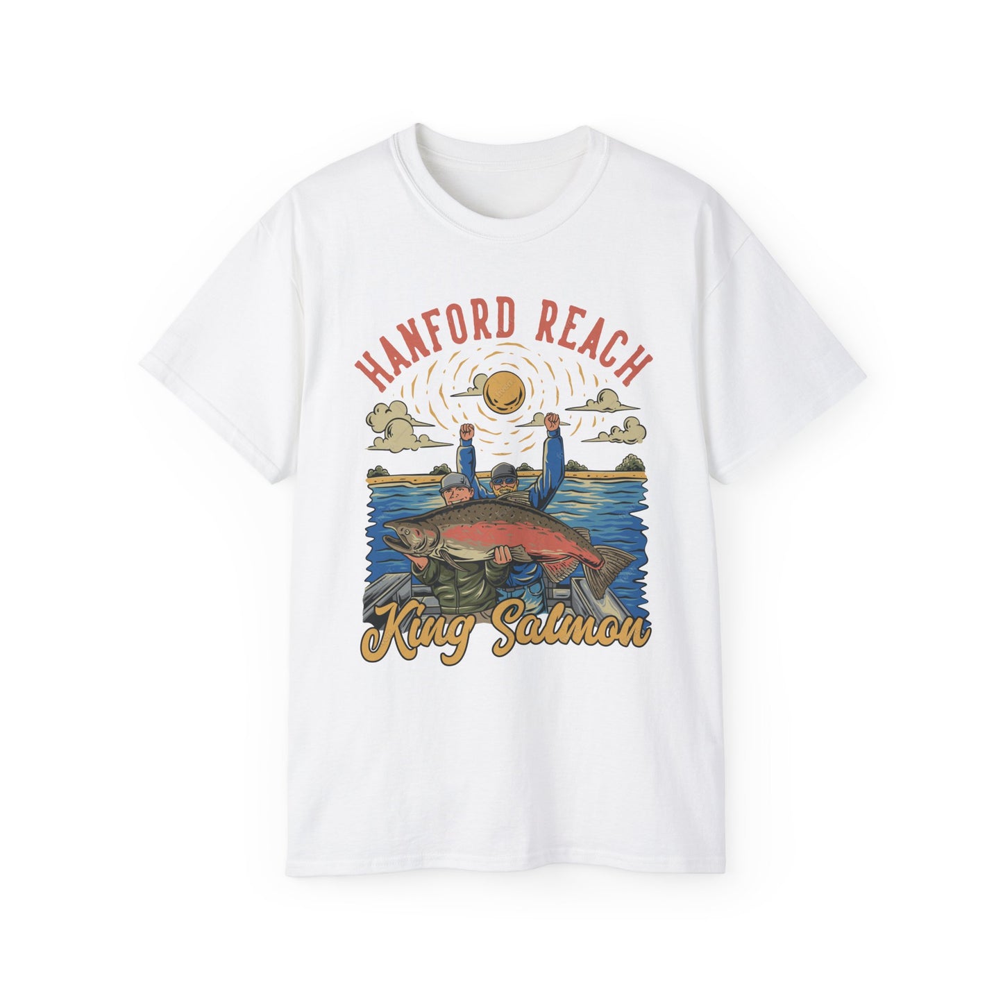 Gabe Hanford Salmon Fishing Tee