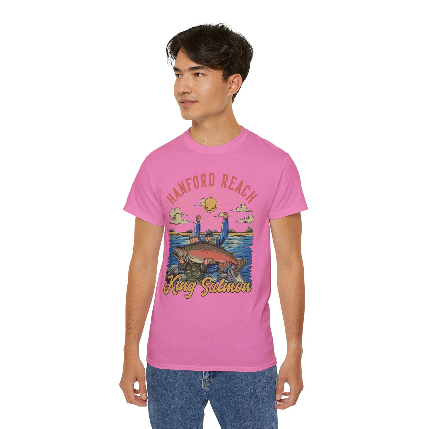 Gabe Hanford Salmon Fishing Tee