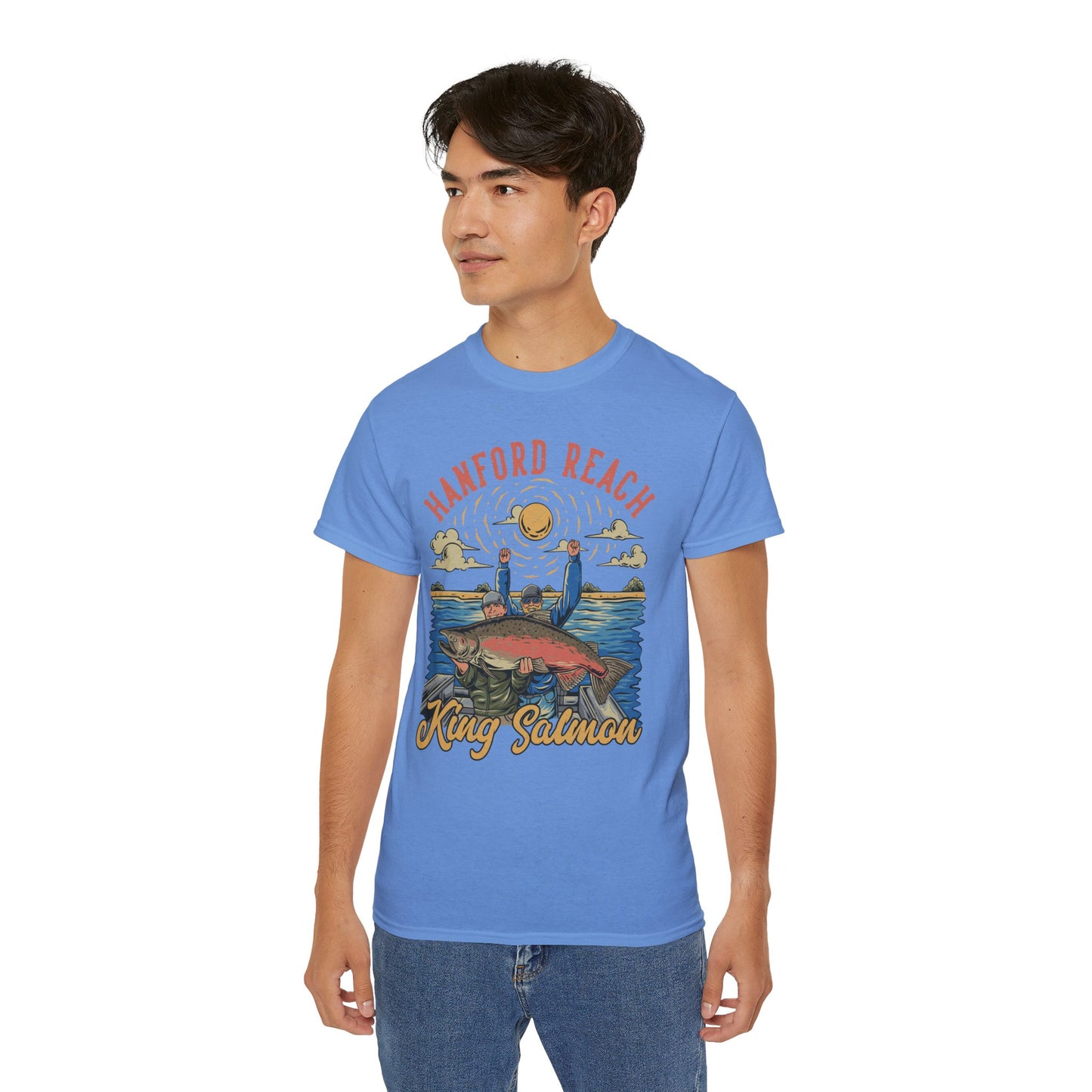 Gabe Hanford Salmon Fishing Tee