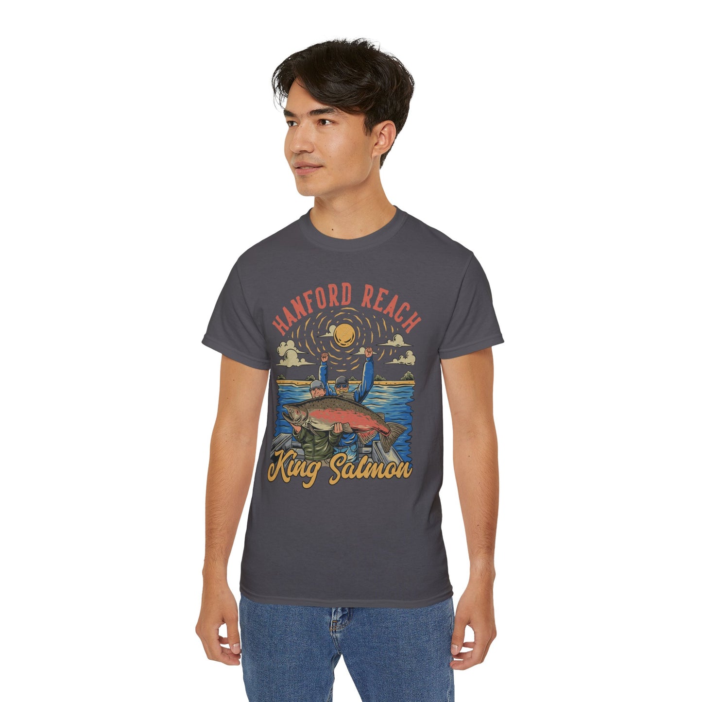 Gabe Hanford Salmon Fishing Tee