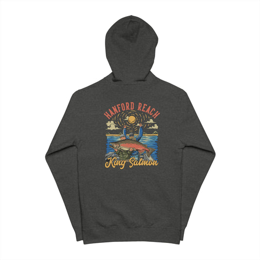 Gabe Salmon Catch Zip Up Hoodie