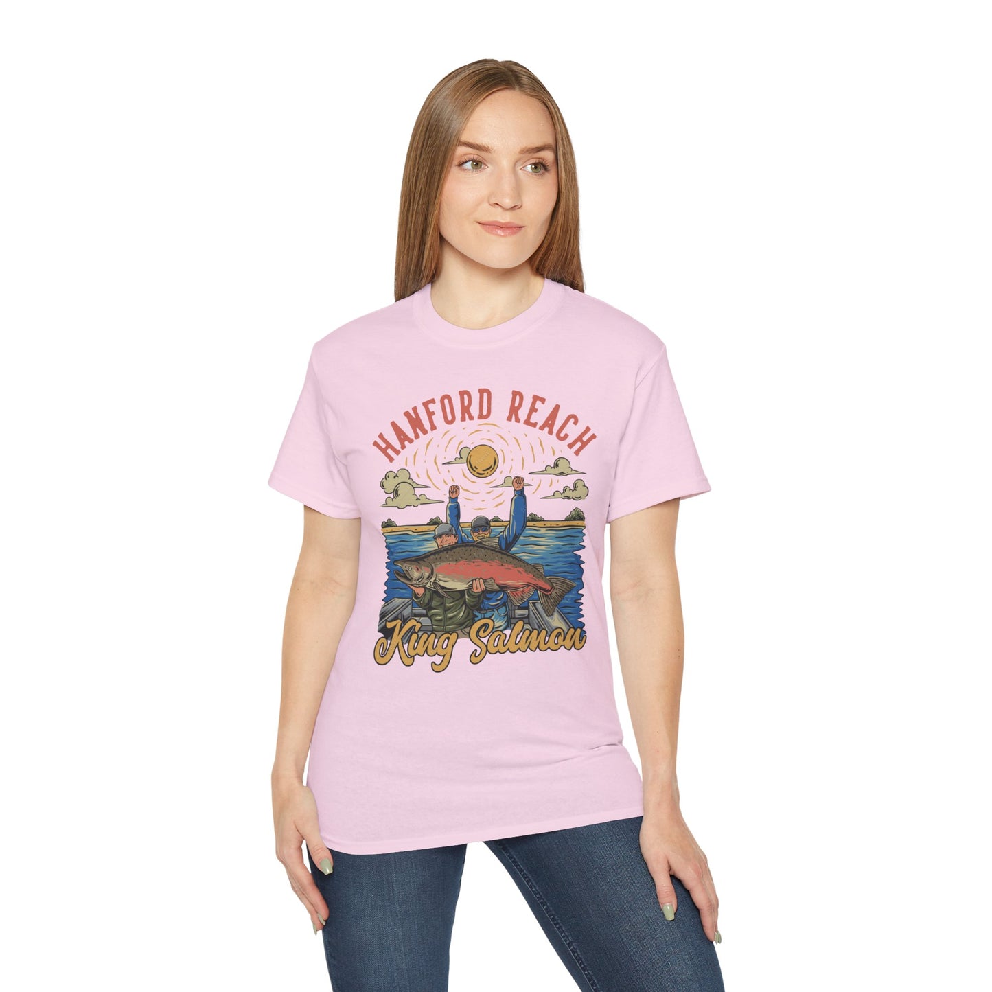 Gabe Hanford Salmon Fishing Tee