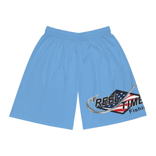 Reel Time Fishing Basketball Shorts