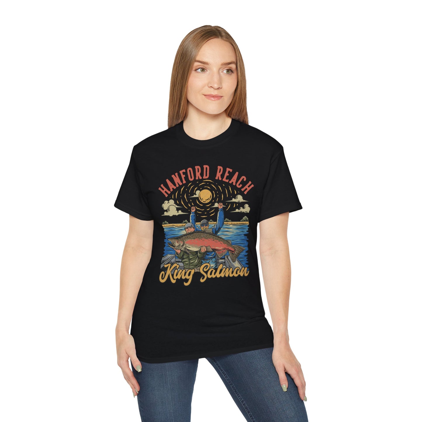 Gabe Hanford Salmon Fishing Tee