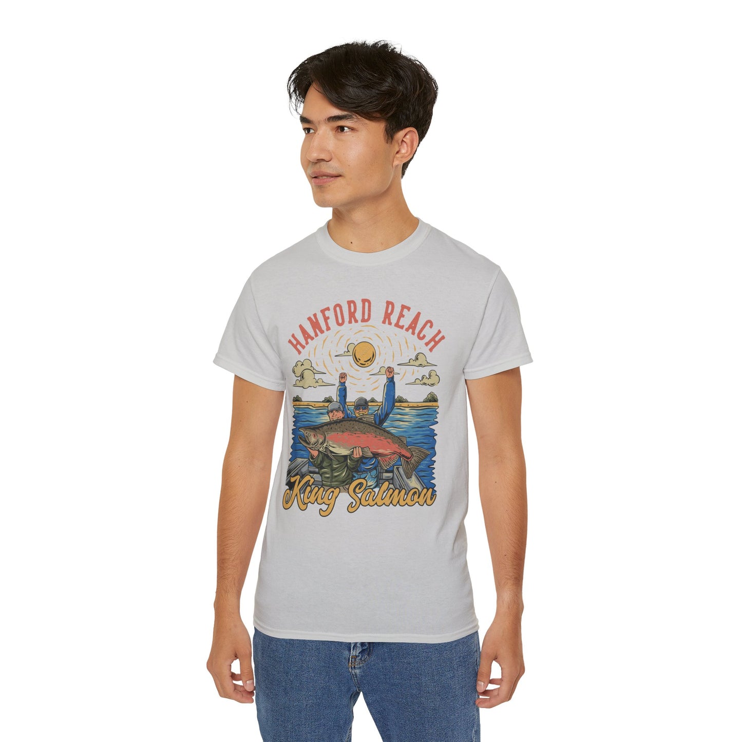 Gabe Hanford Salmon Fishing Tee