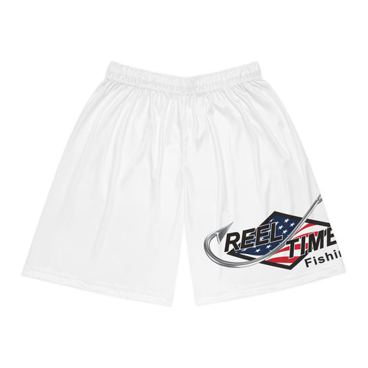 Reel Time Fishing Basketball Shorts
