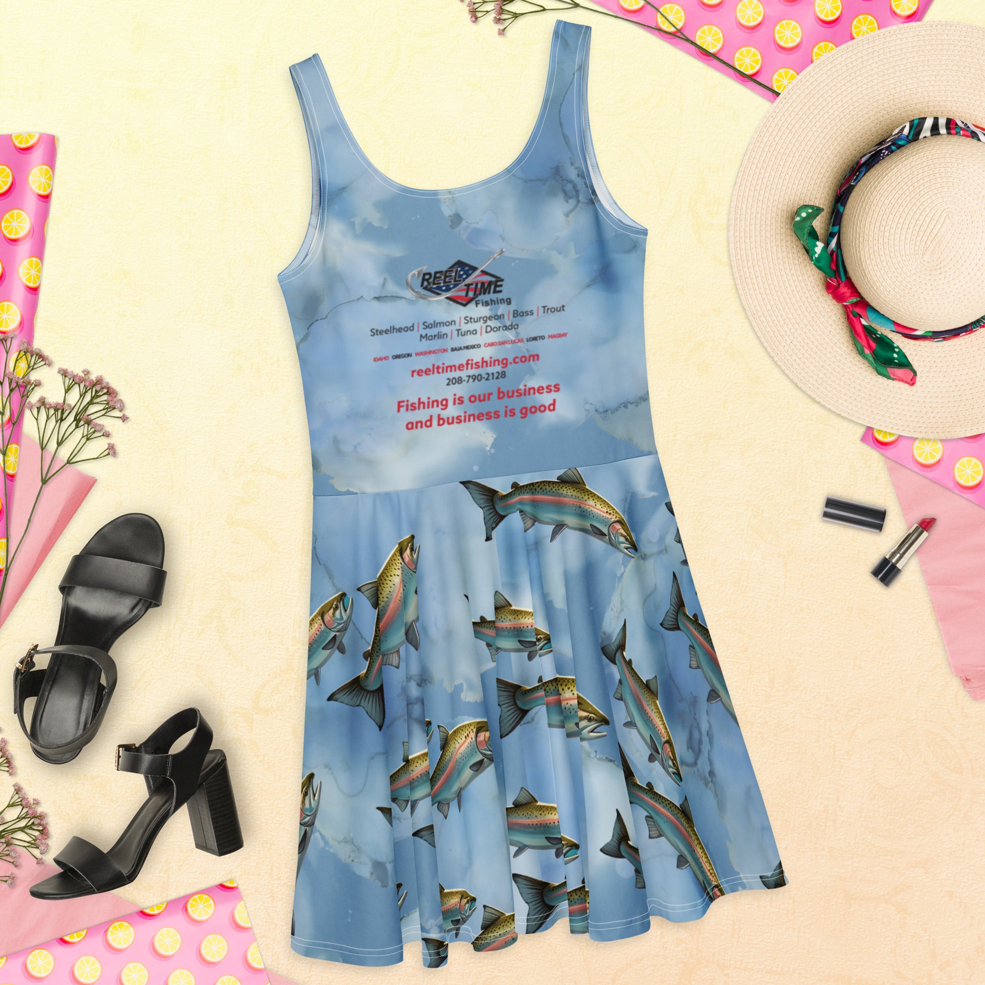 printful skater dress Skater Dress M