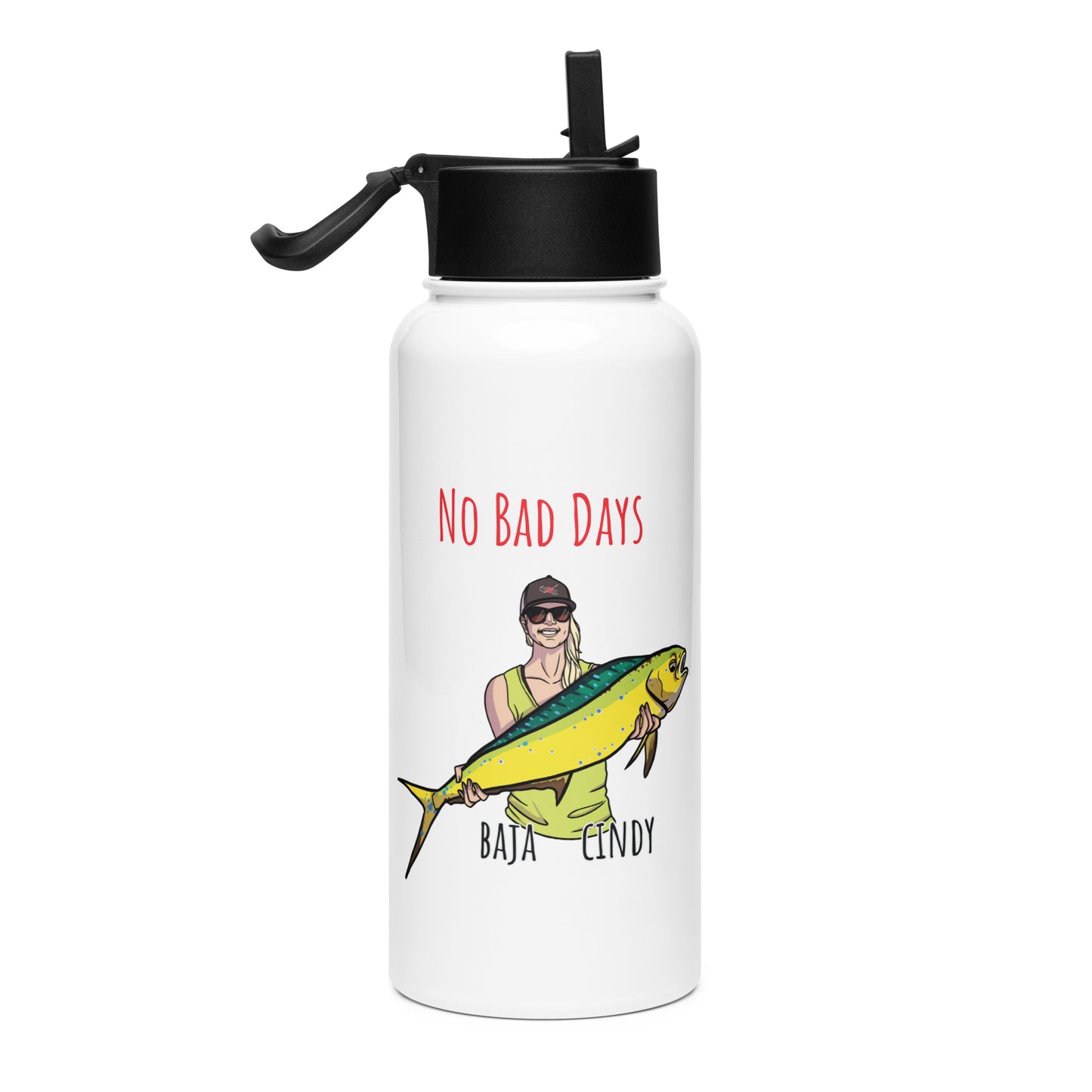 No Bad Days Water Bottle