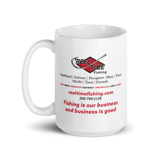 Reel Time Classic Fishing Mug